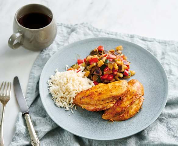 Frango com iogurte e ervas