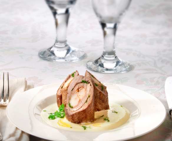 Torrette d'anatra e gambero