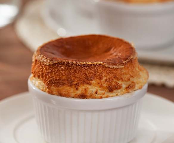 Soufflé al licor de naranja