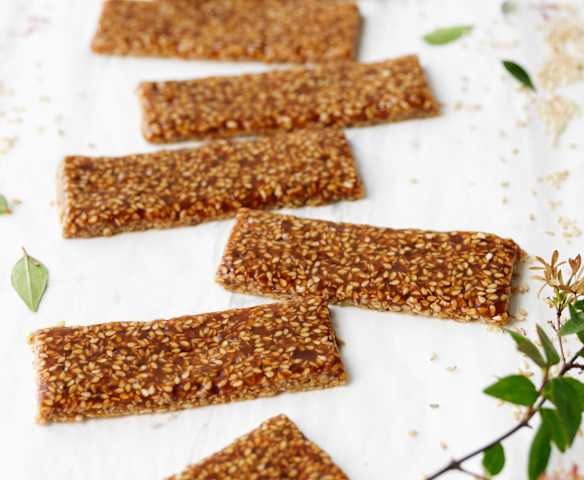 Barras de sésamo