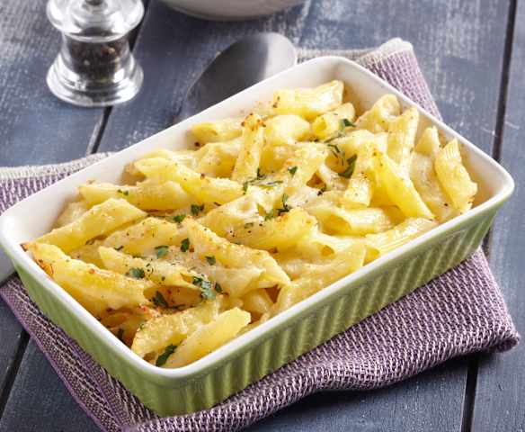 Zapiekanka makaronowa z kalafiorem i serem