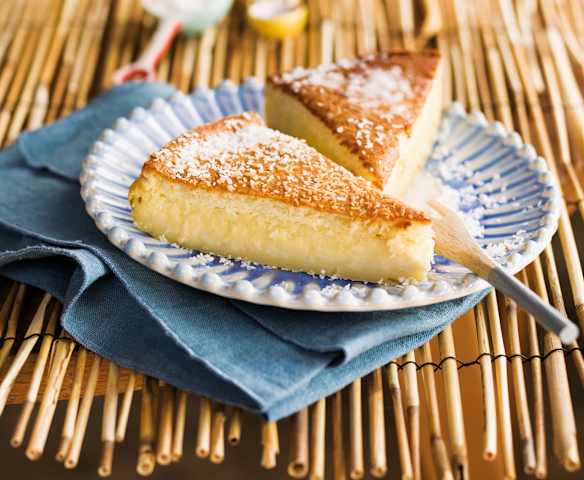 Gâteau magique à la noix de coco