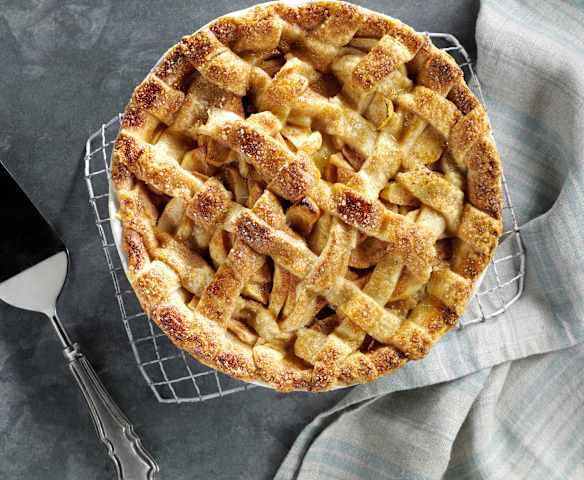Crème Fraîche Apple Pie
