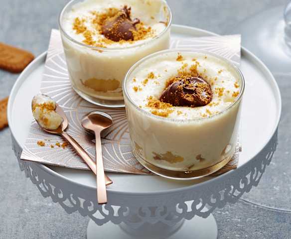 Tiramisu à la pâte à tartiner chocolat-noisettes