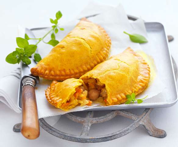 Petits chaussons de légumes d'hiver à la cancoillotte