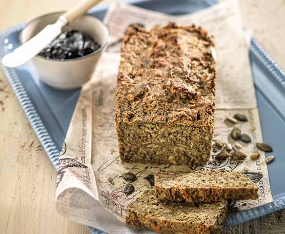 荞麦杏仁谷物面包（无麸质）