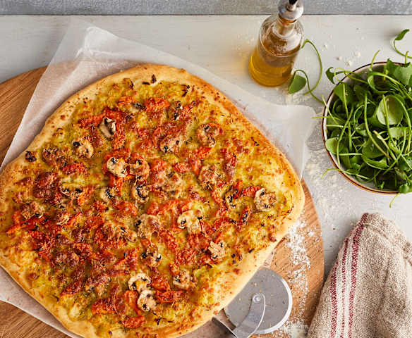 Pizza aux légumes