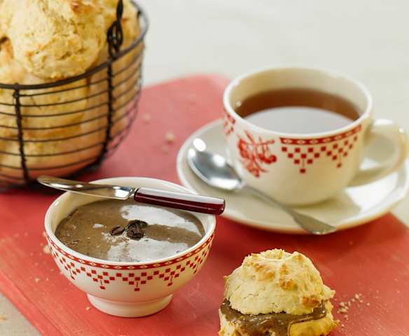 Creme de barrar de café