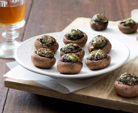 Stuffed mushrooms with Manchego cheese Stuffed mushrooms with Manchego cheese