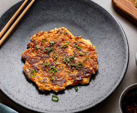 Kimchi Pancakes (Hestan Cue™)