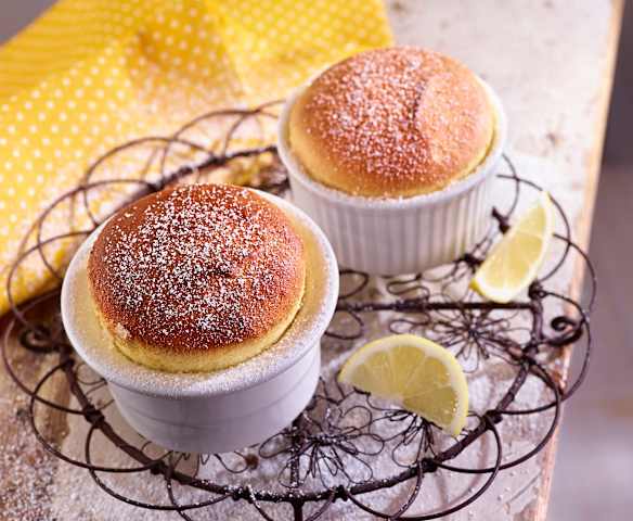 Zitronensoufflé