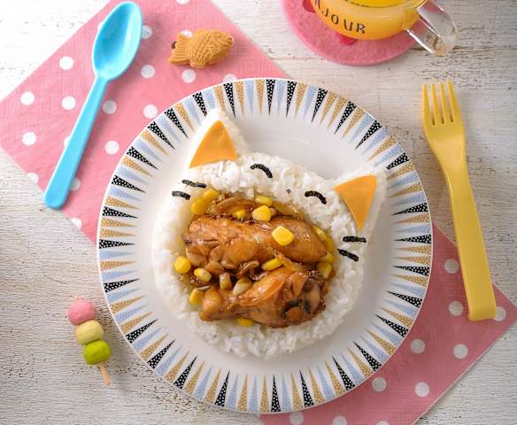 蜂蜜小雞腿貓咪飯糰