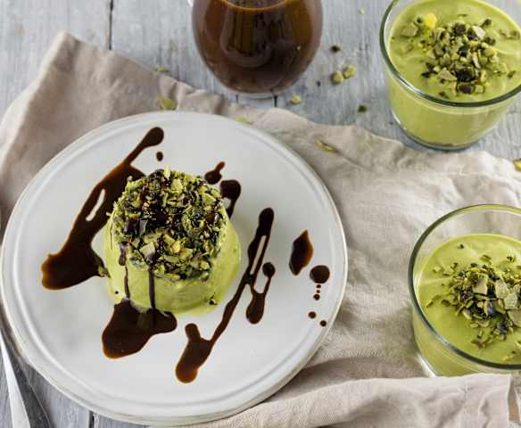 Parfait de pipas de calabaza