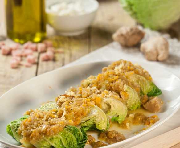 Fagottini verdi al vapore