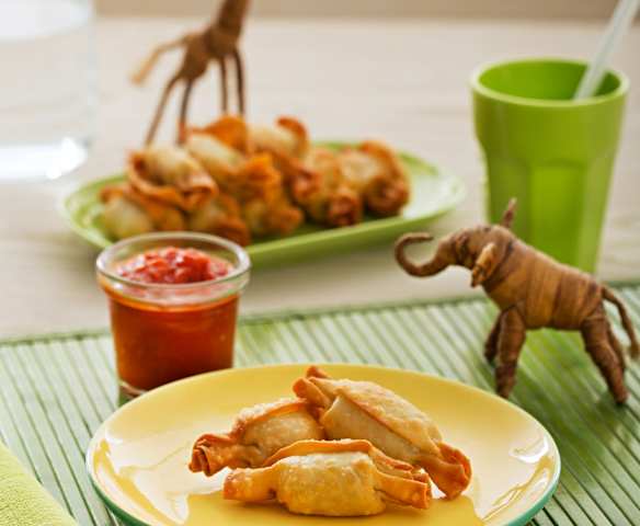 Caramelos de verdura y queso