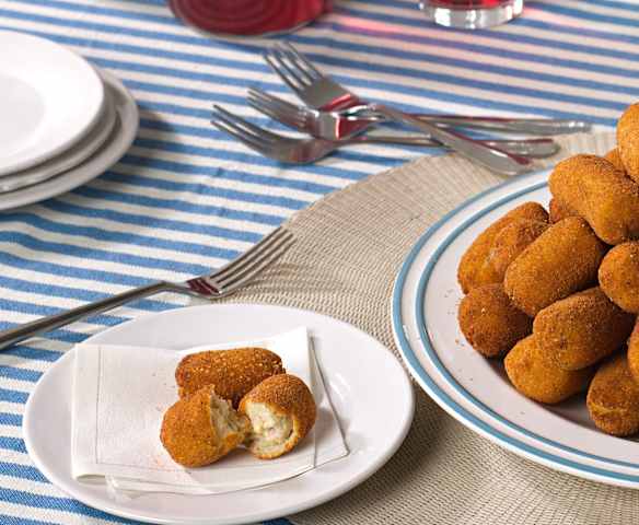 Croquetas con harina casera (sin gluten) Croquetas con harina casera (sin gluten)