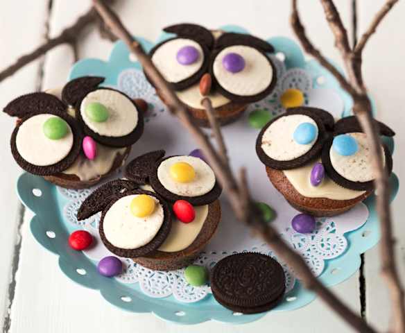 Muffins chouettes