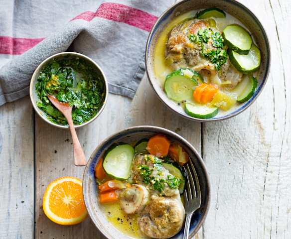 Osso-buco gremolata à l'orange