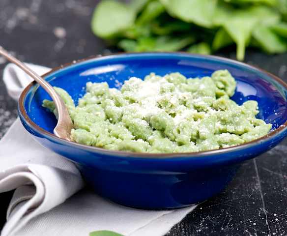 Spaetzli - szwajcarskie kluski kładzione