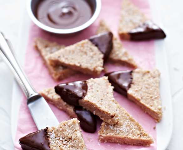Almond and Coconut Corners
