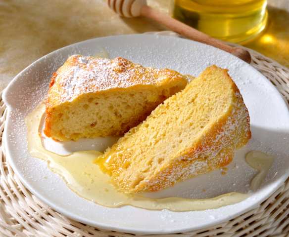 Focaccia dulce de avellanas