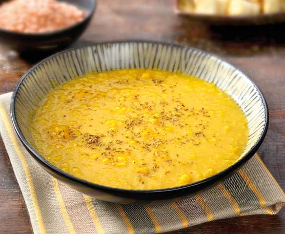 Zuppa di lenticchie e zucca