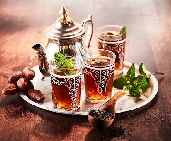 Traditional mint tea