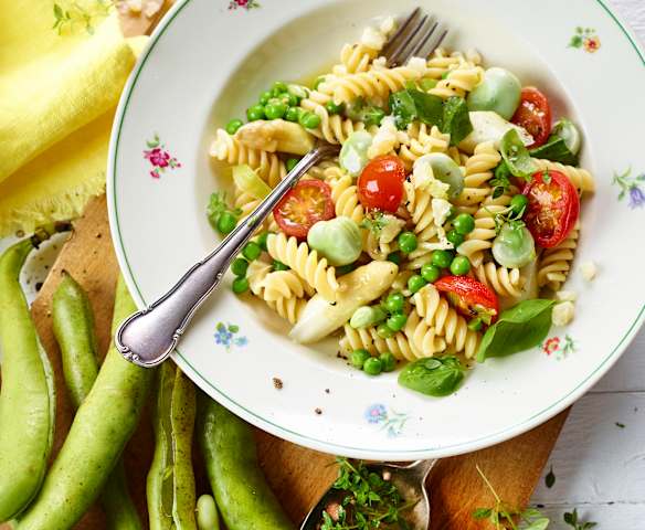 Fusilli mit Frühlingsgemüse
