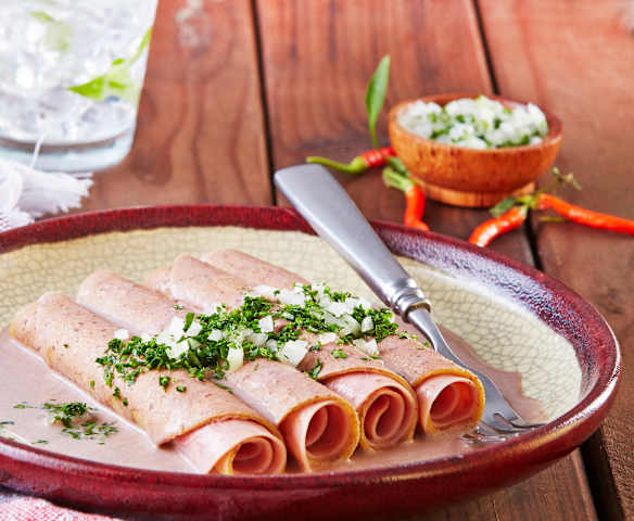 Enfrijoladas de jocoque