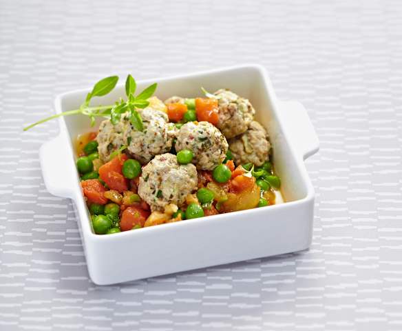 Boulettes de veau aux herbes