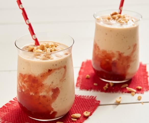 Peanut Butter and Jam Smoothie