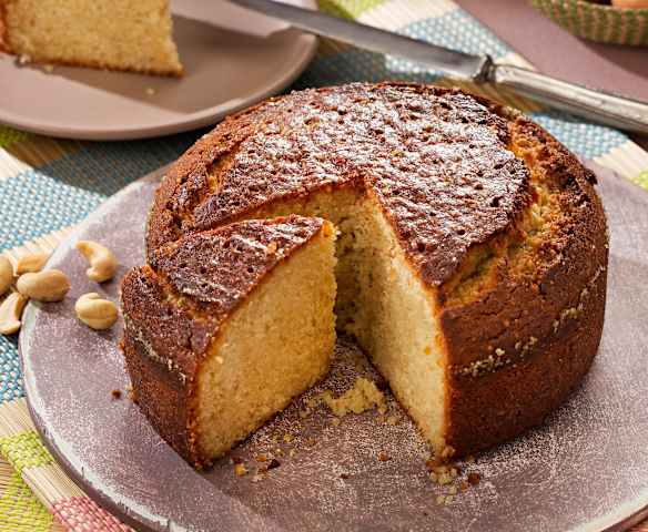 Pastel de cardamomo, anacardos y lima - Sri Lanka