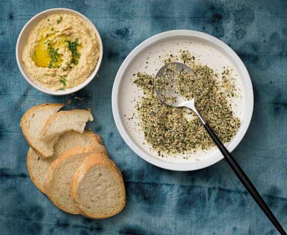 Hazelnut dukkah with fennel