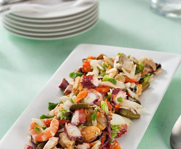 Pulpo en salpicón