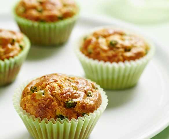 Gemüse-Käse-Muffins