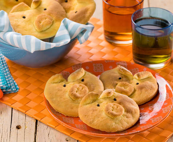 Porcellini focaccina