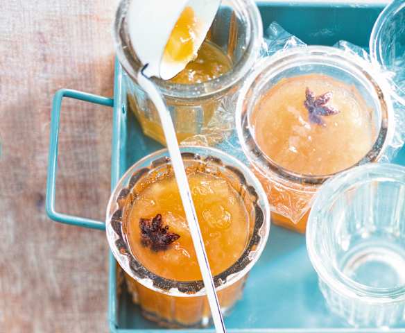 Confiture poire-anis