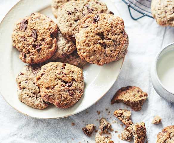 Petits cookies vegan au chocolat Petits cookies vegan au chocolat