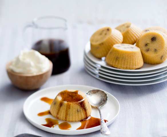 Steamed ginger puddings