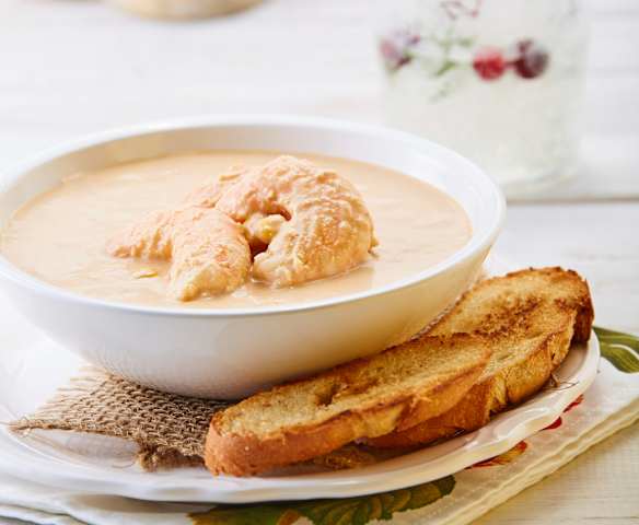 Bisque de camarón