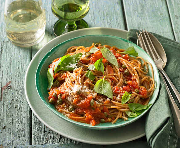 Tomaten-Kapern-Pasta Tomaten-Kapern-Pasta