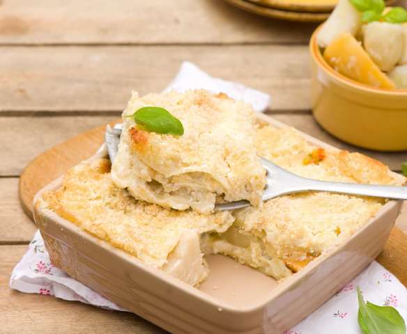 Lasagne z topinamburem