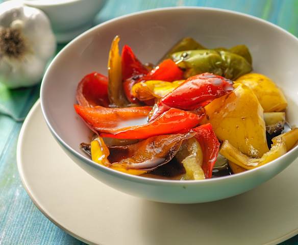 Peperoni in agrodolce Peperoni in agrodolce