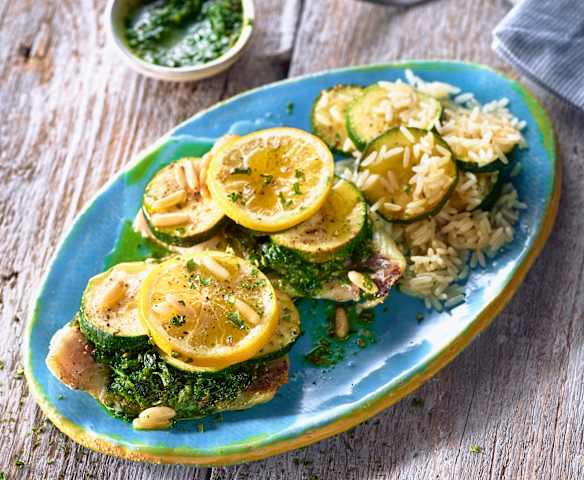 Fischfilet-Kräuter-Päckchen