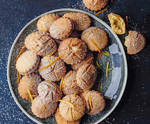 Oreillettes au citron et à l'orange