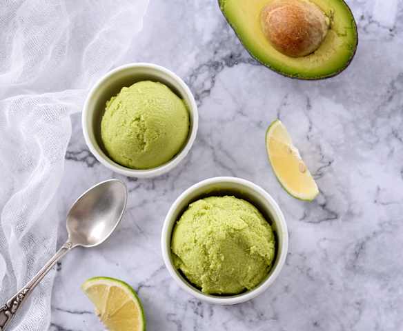 白木耳酪梨冰淇淋