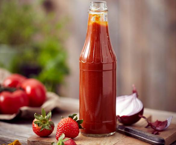 Erdbeer-Curry-Ketchup Erdbeer-Curry-Ketchup