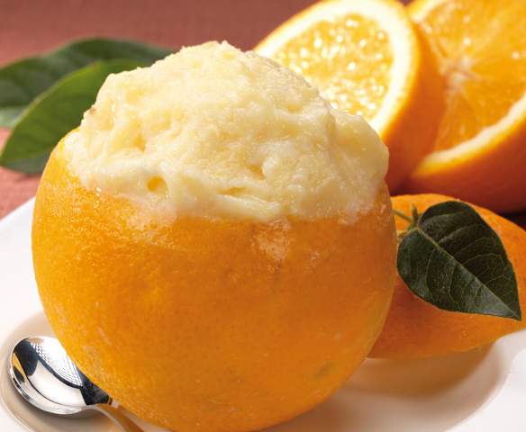 Sorbetto di arancia