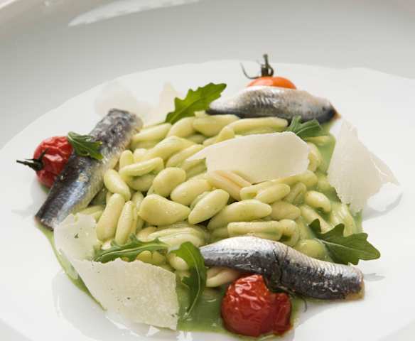 Sardische Nudeln mit Rucolasauce