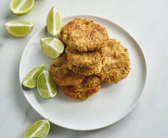 Pataniscas de grão-de-bico